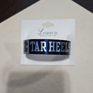 New Legacy Blue and Silver Tar Heels Cuff UNC North Carolina Gift
